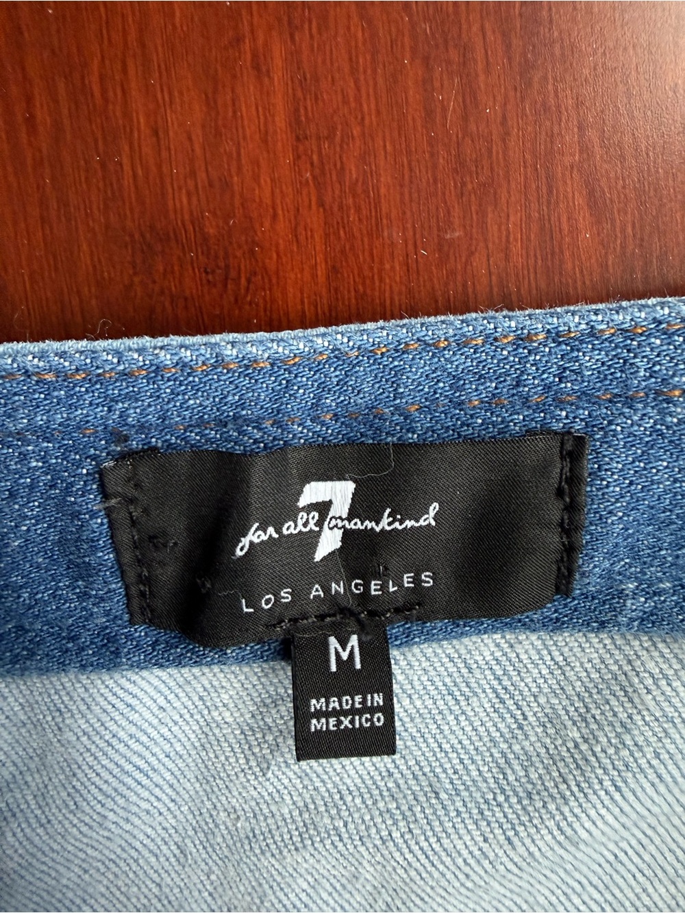 7 For All Mankind Denim Dress - Picture 3 of 4